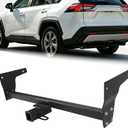 2" Rear Trailer Hitch Fit for Toyota RAV4 19-26, Towing Hitch Receiver