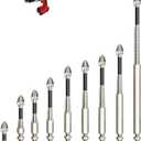 MagFixer K5 High-Magnetic Screwdriver Drill Bit Set - 25-150mm, Anti-Slip, Strong Magnetic Durability for Impact Driver & Electric Drills, 9pcs