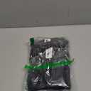 decorUhome Chenille Black Spring Throw Pillow Covers 18x18 Inch Set of 2, Decorative Soft Couch Pillow Covers Solid Dyed Accent Farmhouse Neutral Square Pillow Cases for Sofa