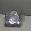 NECAUX Custom 36 x 87 Inch Clear Table Cover Protector, 1.5mm Thick Wood Grain Transparent Table Pad Non-Slip Tablecloth Plastic Protective Pad for Dining Room Table, Trainning Table, Conference Table