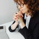 5 x Blue Rosary Beads Catholic For Women Men,Blessed Rosary Necklace,Rosarios Catolicos Para Mujer,Pardon Crucifix Holy Soil Medal Rosaries Catholic,La Cruz Del Perdon Catolica,Crucifijos Catolicos