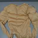 Kids Muscle Suit Costume, Yellow (7-9Y)