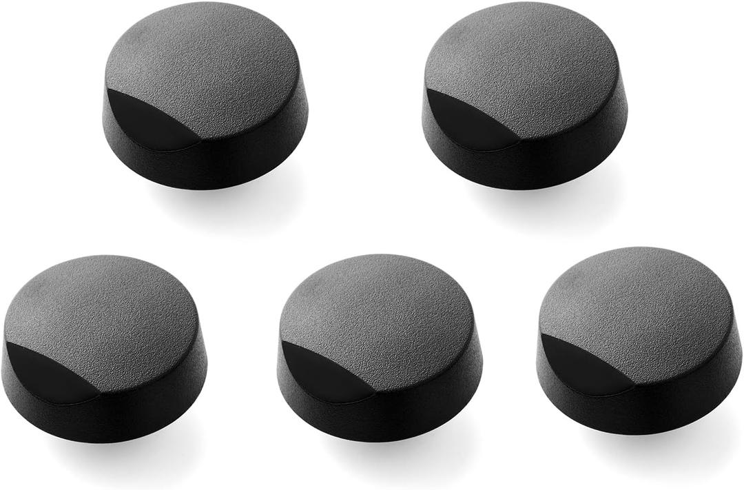 82977 82974 Cooktop Knobs Replacement Parts for Dacor Stove Knob Stove Top Knob Gas Range Oven Knobs Dacor SGM365 SGM304R DE81-02161A SGM365S Black Range Top Surface Burner Control Knobs 5 Pcs