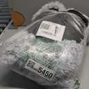 Hoewina Dog & Cat Bed for Indoor Cats, 20in Calming Donut Bed for Puppy and Kitten, Washable Round Fluffy Pet Bed for Small Medium Dogs and Cats (Light Grey)