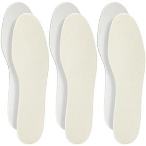 Comfwalk Shoe Filler Insert - Full Length Daily Latex Foam Shoe Inserts, Shoe Insoles for Shoes That are Too Big, 3 Pairs (EU 43, US Men 10)