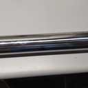 LCGP 2.5 Inch Straight Exhaust Pipe, 2.5" Stainless Steel Straight Muffler Replacement Pipe, 48" Length Mandrel Exhaust Tube with Two Lap Joint Band Clamps(New Version)