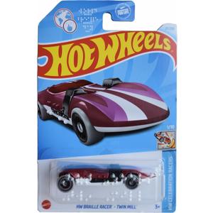 Pack Of 3 Hot Wheels Cars (Fast Felion,HW Braille Racer, Skul Shaker)