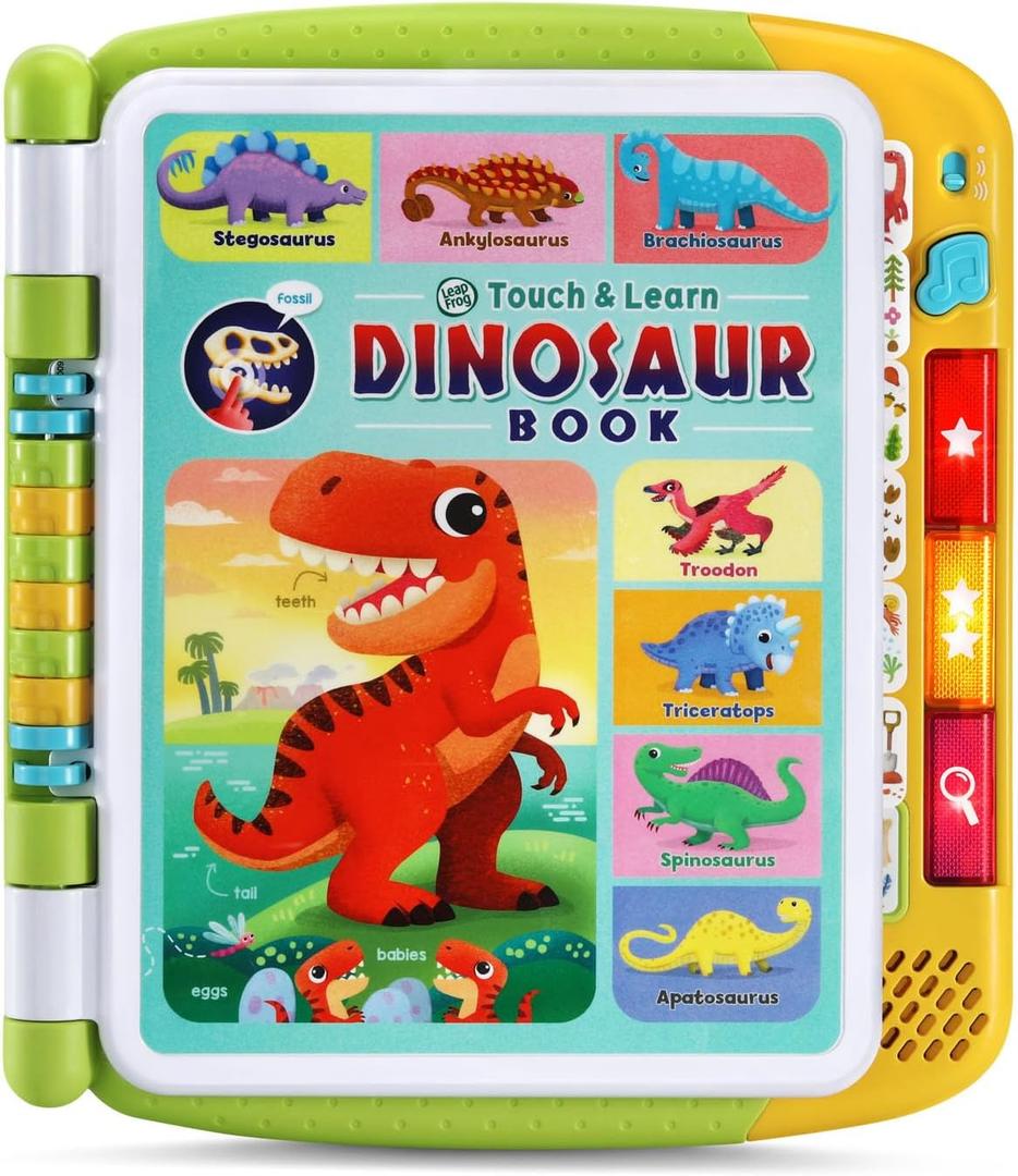 LeapFrog Touch and Learn Dinosaur Book