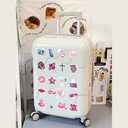 3 x 107 PCS Y2K Stickers, Aesthetic Downtown Girls Sticker Pack for Water Bottle, 2000s Cyber Trend Stickers, Waterproof Vinyl Sticker for Laptop Skateboard Party Supplies