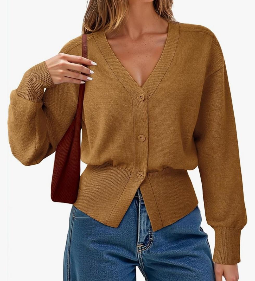 ZAFUL Women's Cropped Knit Sweater Boat Neck Long Sleeve Pullover Jumper Top ,Medium