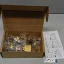 Cabinet Knobs Champagne Bronze Square Knobs for Cabinets and Drawers Kitchen Hardware 10 Pack,10, Champagne Bronze