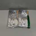 TAGVO Bike Mirror, Bicycle Cycling Rear View Safe Mirrors, Adjustable Rotatable Handlebars Mounted Plastic Convex Mirror for Mountain Road Bikes (4 PACK BLACK)