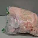 9 Pcs Halloween Pink Witch Costume for Girls Sequins Mesh Princess Dress with Accessories (7-8 Years)