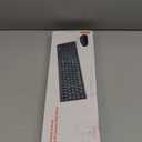 Lenovo 100 Wireless Keyboard and Mouse Combo  Cordless Set with Spill Resistant Quiet Keys  3-Zone Keyboard - Ambidextrous Mouse  Compact Design  Wireless USB -Black