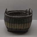 HD Large Oval Hyacinth Baskets Set of 2