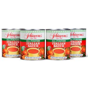 Schiavone's Casa Mia Pasta Sauce | 3rd Generation Authentic Italian Tradition (Italian, 1.75 Pound (Pack of 4))