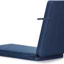 SUNROX All-Weather Fade-Resistant Lounge Chair Cushions DryFast Foam Chaise Lounge Cushions for Outdoor Furniture Patio Pool Lounge Chaise Cushions with Adjustable Straps 73x22 Inch, Navy