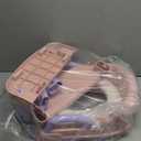 Potty Training Toilet Seat For Boys Girls, Toddler Toilet Seat With Step Stool Ladder, Foldable Toddler Potty Seat For Toilet With Non-Slip Design, Adjustable Height (Purple & Pink)