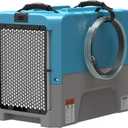 ALORAIR Commercial Dehumidifier with Pump, Up to 180 PPD (Saturation), 85 PPD at AHAM, LGR Industrial Dehumidifier for Flood Repair, Crawlspace and Basement Drying (Blue)