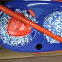 O-Cedar RinseClean Spin Mop & Bucket System + 2 Extra Mop Heads | Clean with Water | Removes 99% of Bacteria