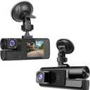 WiFi 1080P Dual Dash Camera for Car Front and Inside Dashcam Car Security Video Recorder,170°Wide Angle Vehicle Cam,WDR,GSensor,Loop Recording,Night Vision (WiFi Dual Dash Cam with 32G Card)