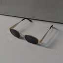 livho 2025 Trendy Oval Sunglasses - Stylish Polarized Shades for Everyday - Retro Metal Frames
