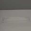 Yellow Mountain Imports American Mahjong Tile Pushers - Set of 4, 18-Inch Clear Transparent Acrylic Mahjong Pushers