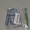 12 Pcs U-Bolts 2 Inch Wide,1/4"x 3.15" Square U-Bolts,U Bolt Clamp in Zinc with Nuts and Frame Plates, Square u-Bolt Kit for Boat Trailer Mounting Axle