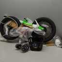 JOYSTAR 12 Inch Pluto Kids Bike with Training Wheels for Ages 3 4 Year Old Boys Girls Toddler Children BMX Bicycle Green