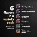 Cesar Wet Dog Food Classic Loaf in Sauce Grilled Chicken, Filet Mignon, Porterhouse Steak, Beef, Chicken & Liver and Turkey Variety Pack 3.5 oz. Easy Peel Trays (36 Count, Pack of 1)