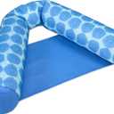 Big Joe Noodle Sling XL Pool Float, Coral Bloom, Doubled-Sided Mesh, Quick Draining Fabric, No Inflation Needed
