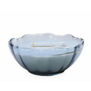 Nature's Mark Glass Bowl Candle - Blue, 6.4oz