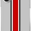 Ohio State Helmet Stripes Phone Case Compatible with iPhone 16 PlusOhio State Helmet Stripes Trendy Cool Teen Silicone Shockproof TPU Bumper Case for iPhone 16 Plus