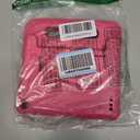 Kids Case for Fire 7 Inch Tablet 9th/7th/5th Generation Tablet (2019/2017/2015 Release) Kid-Proof & Shockproof Case Sturdy Soft Durable EVA Protective Cover with Convenient Handle, Rosered