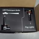 SEALIGHT 9005/HB3 H11/H9/H8 Light Bulbs Combo and F1 H11 LED Fog Light Bulbs 66,000LM Ultra-Bright 6500K 9005 H11 Bulbs with 14000RPM Cooling Fan, 360 Illumination, True Plug-N-Play, Pack of 6