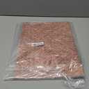 Geyee 50 Pcs Rattan Paper Place Mats Farmhouse Disposable Wicker Printed Paper Place Mats for Dinner Plates Woven Pattern Rectangle Table Placemats for Wedding (11.8 x 15.7 Inches)