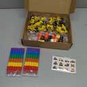 BenLouis 84Pcs Construction Party Favors Excavator Theme Coloring Books Crayons Sticker Set Bulk for Kids Construction Birthday Goodie Bag Stuffer Classroom Gifts Rewards Craft Pinata Fillers