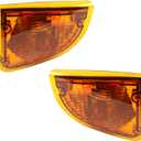 LAFORMO Pair(2) Amber Turn Signal Lights Compatible With 1986-2008 KW Kenworth K300 T300 T330 T600 ;Replacement For K256-509 P54-1038 K256-509R P54-1038R