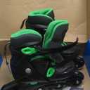 2PM SPORTS Inline Skates for Kids Girls Boys with Light Up Wheels, Adjustable Kids Roller Skates Blades for Youths Beginners (Medium - Big kid (13C-3Y US))