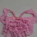 Fashion Sweet Puppy Dog Chiffon Princess Dress for EXTRAL Small and Small Dog Pink, Size: S
