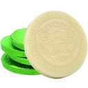 The Dreidel Company White Dairy Milk Chocolate Coins, Green Foil Design Hanukkah Gelt, Kosher Cholov Yisroel, Made in Israel (Half-Pound) (BBD 11/02/27) Pack of 2