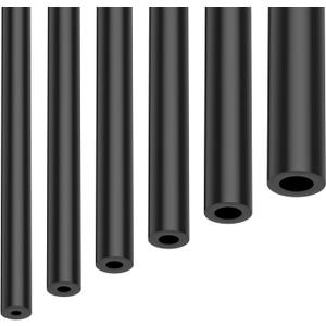 Silicone Vacuum Hose Kit 6PCS 5FT 1/8" 5/32" 3/16" 1/4" 5/16" 3/8" ID High Performance 130PSI With Vacuum Connector 12 Sizes 130PCS Engine Automotive Vacuum Silicone Hose Line Kits