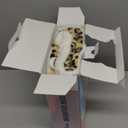 Full Weighted Electric Heating Pad for Back Pain & Period Cramps Relief, Heat Pad with 12 Heat Settings, Plush 2.3LB Hot Weighted Heated Pad (Leopard Print, 12''24'' BZ Brown)