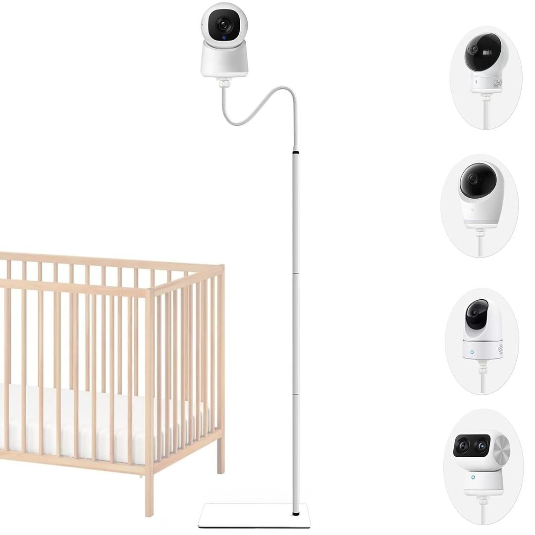 EYSAFT Baby Monitor Floor Stand Holder Mount Compactible for eufy E21,E30,Spaceview E110, Spaceview pro E210
