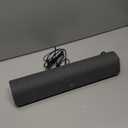 SOULION R50 Bluetooth Computer Speakers, 3.5mm PC Sound Bar for Desktop Monitor, Wired USB Powered & Colorful LED Lights with Switch Button, Surround Sound Soundbar PC Spearkers for Computer (Dark Grey)