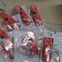 Master Lock Red Electrical Box Circuit Breaker Lockout, Tagout Breaker Box Lock for Standard Single and Double Toggles, 493B (1 Count (Pack of 1))