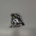 2 x Vintage Wooden Cross Rear View Mirror Accessories, Big Size Cross Car Mirror Charms Safe for Windshields, Cute Car Accessories Hanging Ornament Universal Automotive Interior Decor (Black)