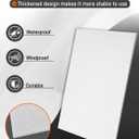 4 Pack Blank Yard Signs with Stakes, 24" x 18" 5mm Corrugated Plastic Board