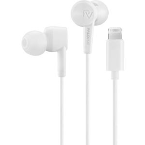 PALOVUE Lightning Earbuds - Compatible iPhone 14/13/12/11 Pro Max, X, XS Max, XR, 8 Plus, 7 Plus - MFi Certified with Microphone - SweetFlow White (White)