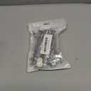 Happy Will 3 Tier Cake Stand Hardware Kits Heavy Duty for Tiered Fruit Cake Plate Stand Stable Handle Fitting Hardware Rod Cupcake Holder Support Silver Crown 4 Sets（Plate not Included）